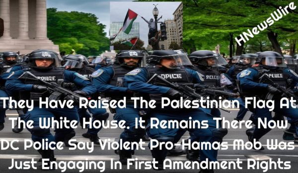 DC Police Say Violent Pro-Hamas Mob Was Just Engaging in First Amendment Rights(1)